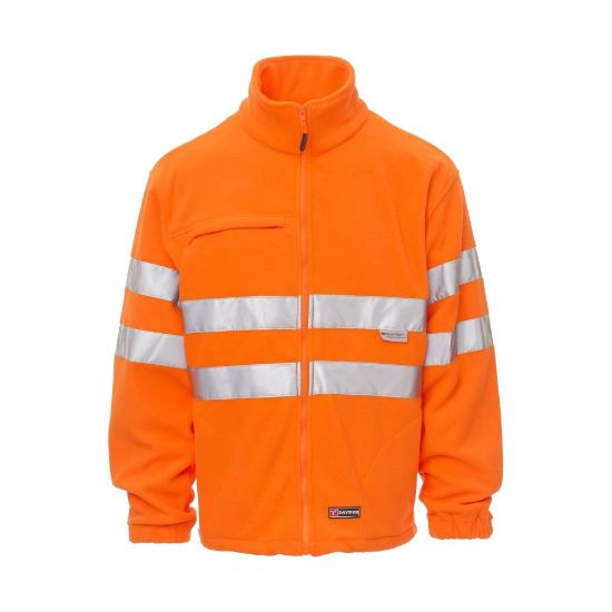 Εικόνα της Ζακέτα Fleece Ανακλαστική 04.30.LIGHT (OR) Πορτοκαλί 100% Πολυεστέρας