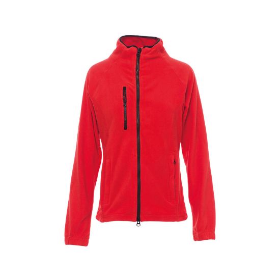Εικόνα της Ζακέτα γυναικεία fleece κόκκινη 04.30.NORWAY L (RED)