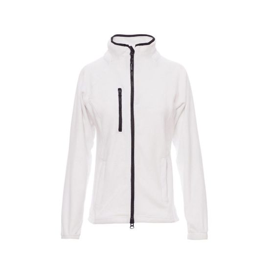 Εικόνα της Ζακέτα γυναικεία fleece λευκή 04.30.NORWAY L (W)
