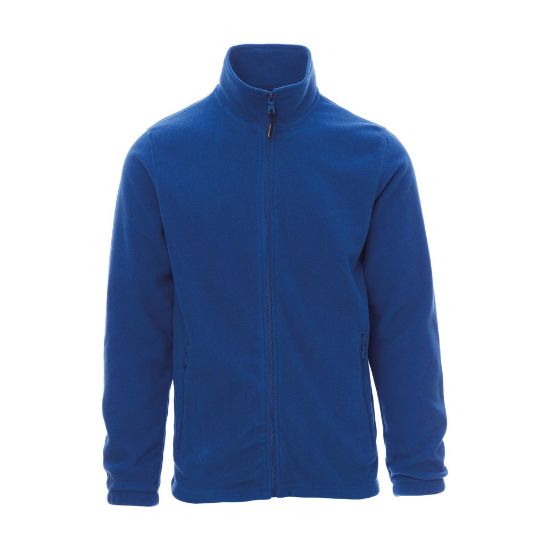 Εικόνα της Ζακέτα fleece μπλε ρουά 04.30.NEPAL(RB) με φερμουάρ