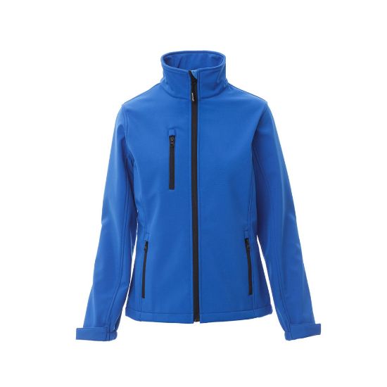 Εικόνα της Τζάκετ γυναικείο soft-shell μπλε ρουά 04.30.DUBLIN L(ROY)