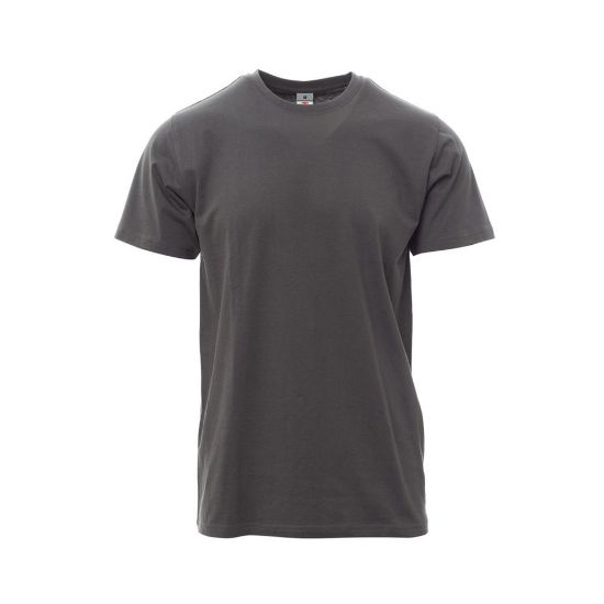 Εικόνα της T-shirt κοντομάνικο γκρι σκούρο 04.30.PRINT (SM)