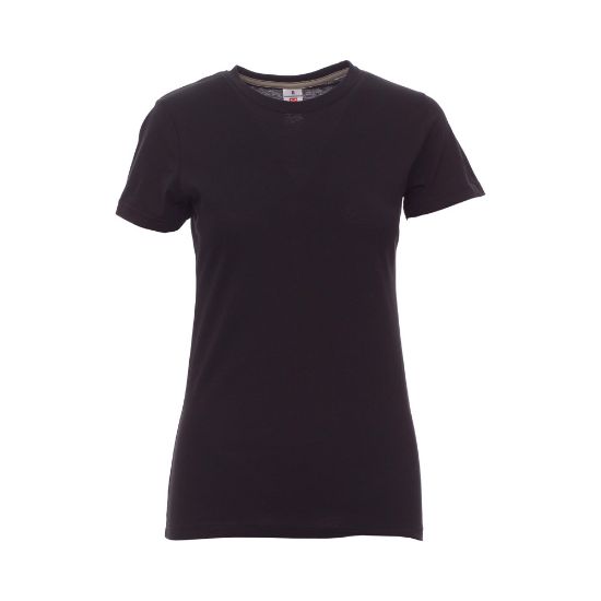 Εικόνα της T-shirt γυναικείο κοντομάνικο μαύρο 04.30.SUNSET L (B)