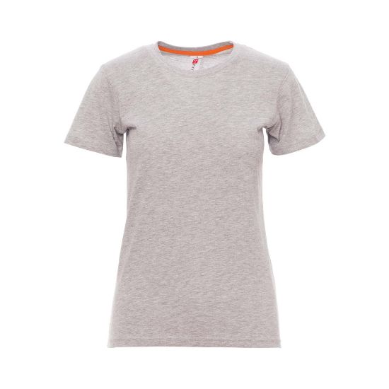 Εικόνα της T-shirt γυναικείο κοντομάνικο γκρι ανοιχτό 04.30.SUNSET L (MEL)