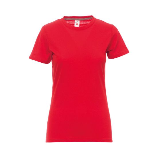 Εικόνα της T-shirt γυναικείο κοντομάνικο κόκκινο 04.30.SUNSET L (RED)