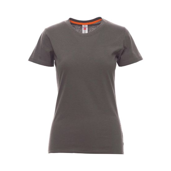 Εικόνα της T-shirt γυναικείο κοντομάνικο γκρι σκούρο 04.30.SUNSET L (SM)