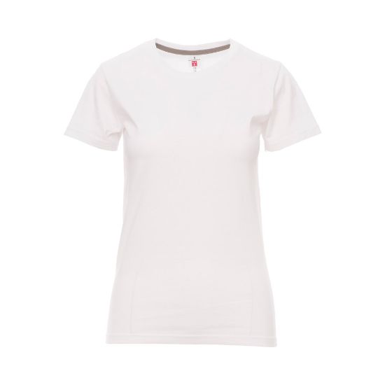 Εικόνα της T-shirt γυναικείο κοντομάνικο λευκό 04.30.SUNSET L (WH)