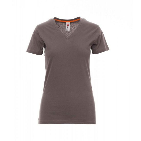 Εικόνα της T-shirt V γυναικείο γκρι 04.30.V-NECK LA(SM)