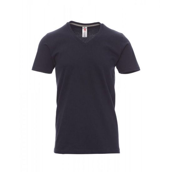 Εικόνα της T-shirt V μπλε σκούρο 04.30.V-NECK(N)