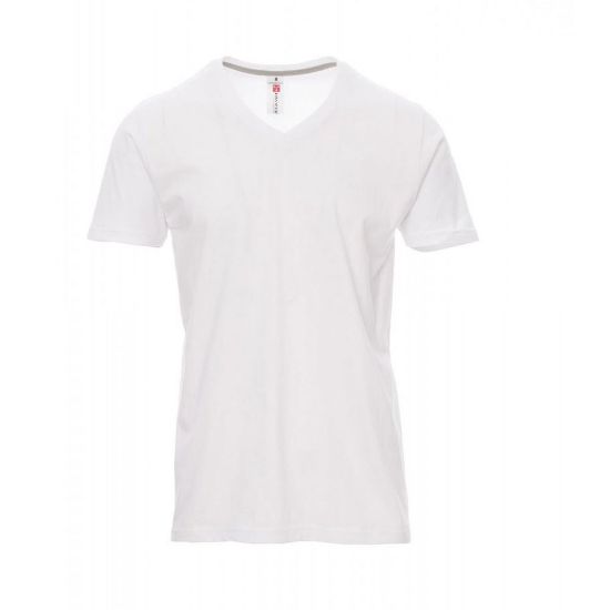 Εικόνα της T-shirt V λευκό 04.30.V-NECK(W)