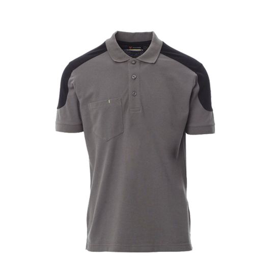 Εικόνα της Polo κοντομάνικο γκρι-μαύρο 04.30.COMPANY(SM/BL)