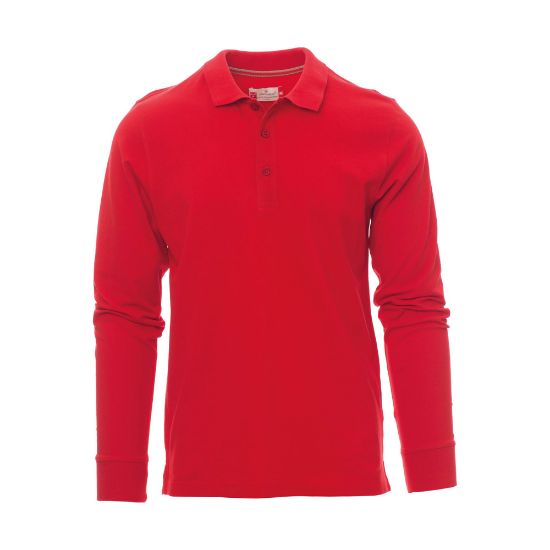 Εικόνα της Polo μακρυμάνικο κόκκινο 04.30.FLORENCE(RED)
