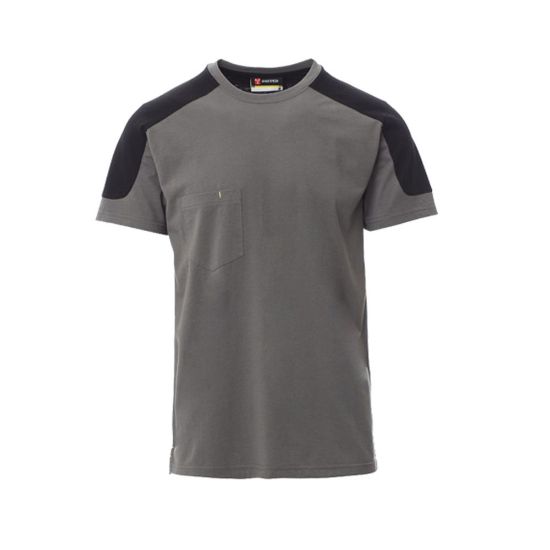 Εικόνα της T-shirt γκρι-μαύρο navy 04.30.CORPORATE(SM/B) με τσέπη
