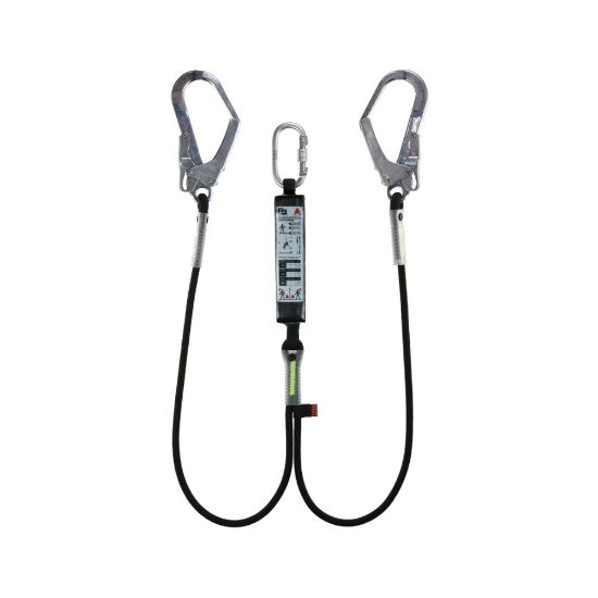 Picture of Single rope set FS550-LN with absorber, ring and hooks