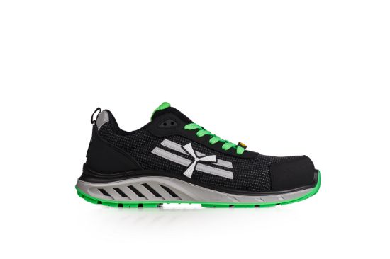 Εικόνα της Υπόδημα ασφαλείας 02.30.X-MARS (R.AC) S3S SR FO μαύρο-λαχανί