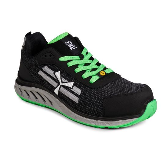 Εικόνα της Υπόδημα ασφαλείας 02.30.X-MARS (R.AC) S3S SR FO μαύρο-λαχανί