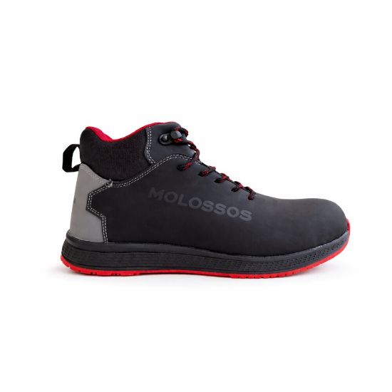 Εικόνα της Μποτάκι ασφαλείας 02.LOBSTER S3L FO SR μαύρο MOLOSSOS
